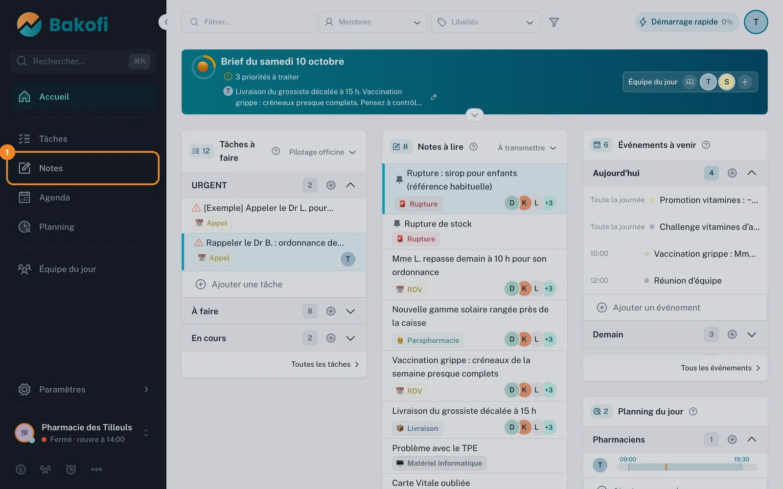 Étape 1 : Ouvrez Notes