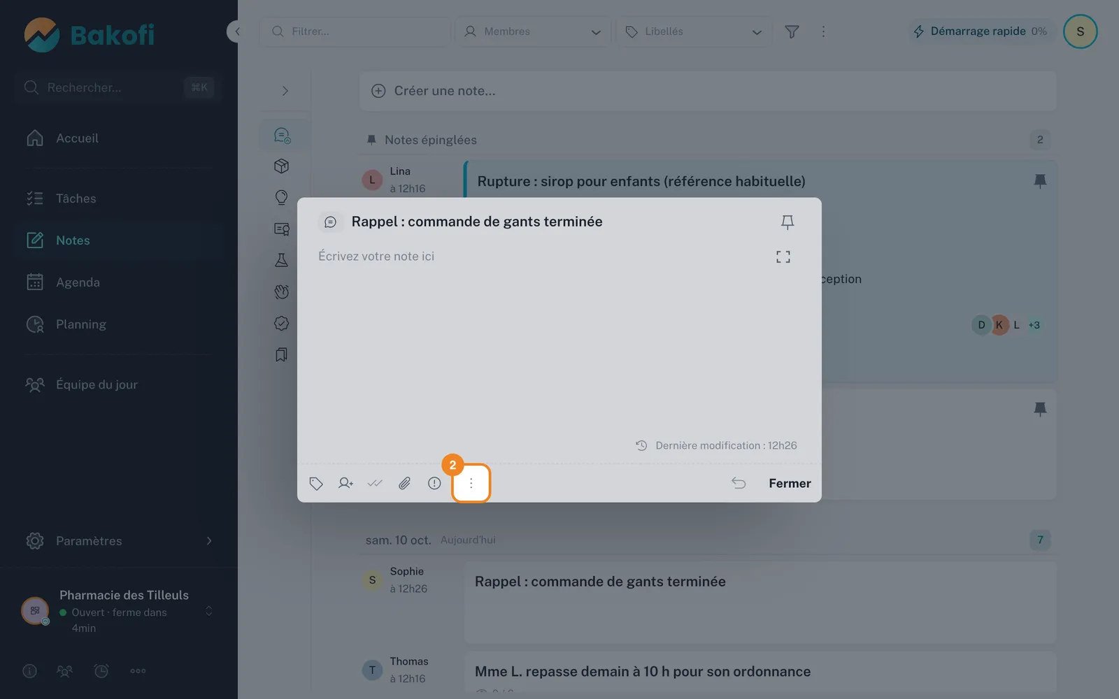 Étape 2 : Cliquez sur Plus d’options